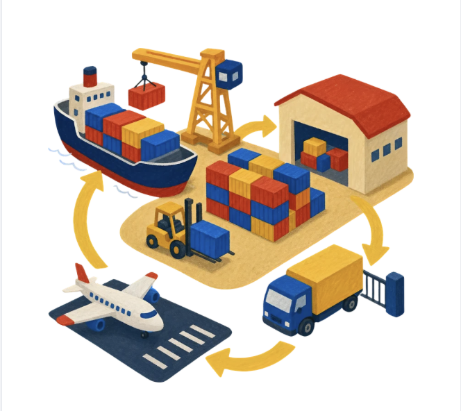 Logistics network