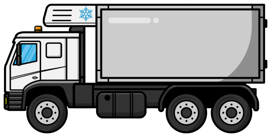 Refrigerated box truck